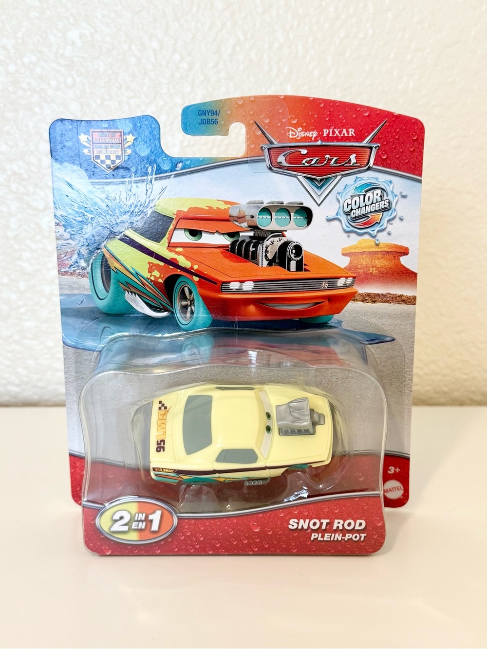 Disney Pixar Cars Color Changers Snot Rod